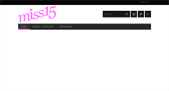 Desktop Screenshot of miss15.com.uy